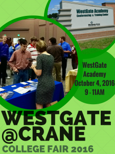WestGate@Crane College Fair 2016