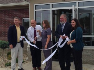 health clinic ribbon cutting