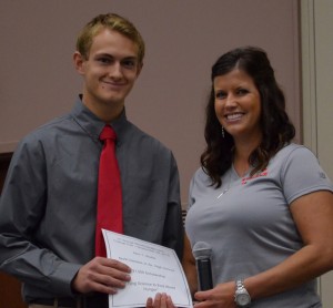 Winner of our $1,500 scholarship 